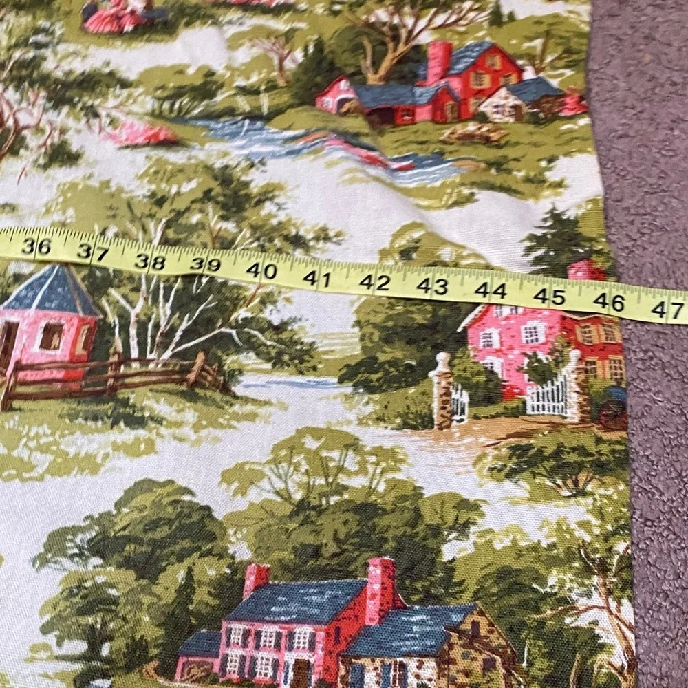 Scenic Countryside Curtain Cottage Core Prairie